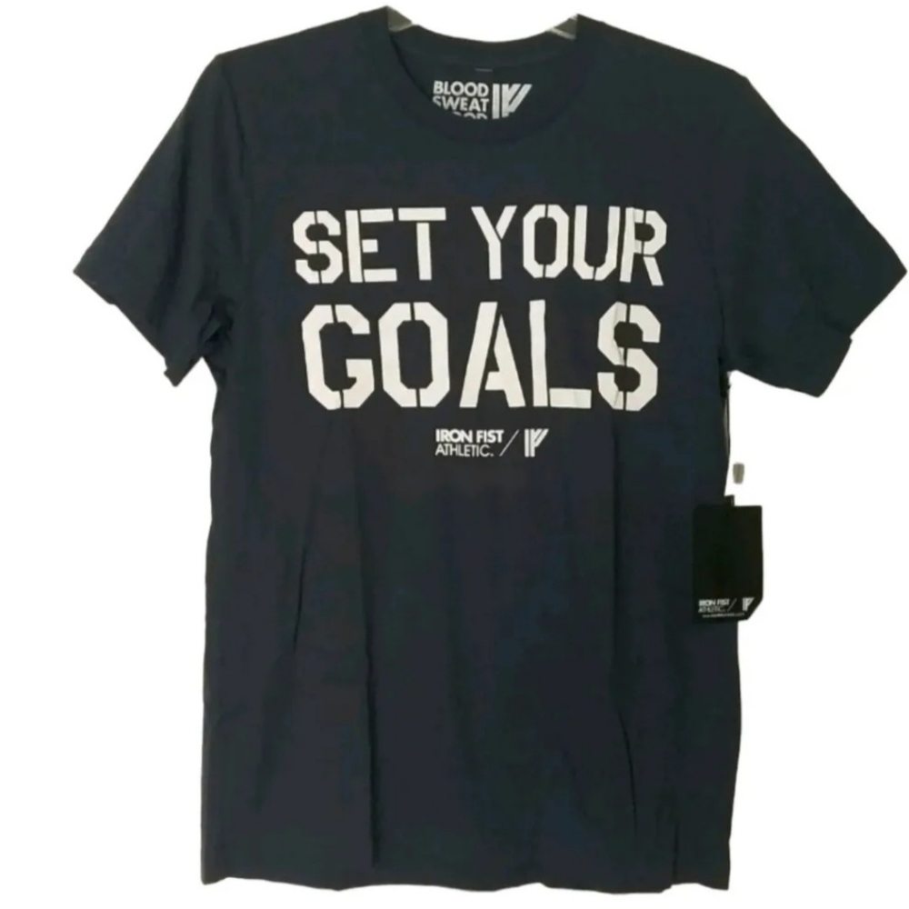 Iron Fist Athletic T-shirt Men's Medium Set Your Goals